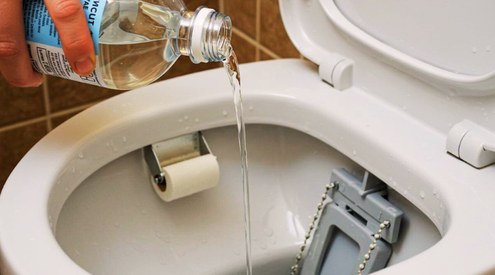 Aus diesem Grund solltest du vor dem Schlafengehen Essig in die Toilette schütten